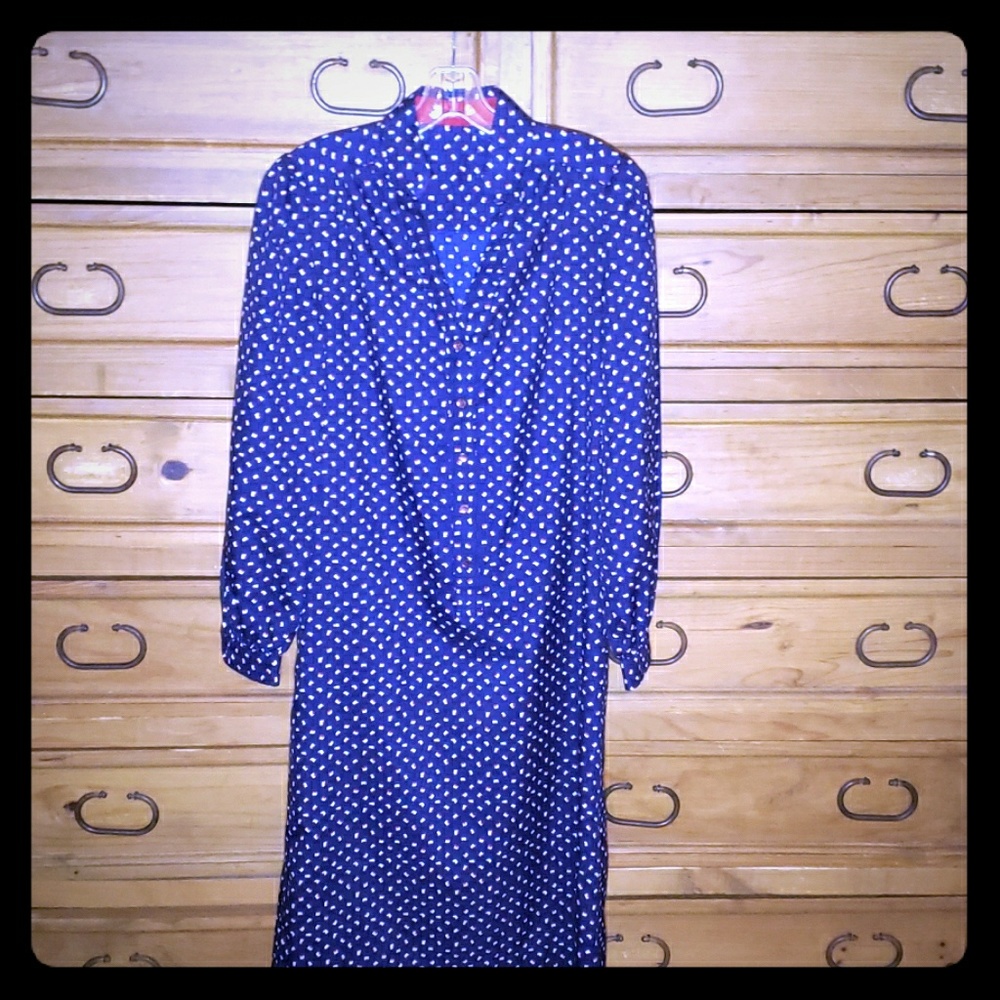 Vintage house dress, no tags
